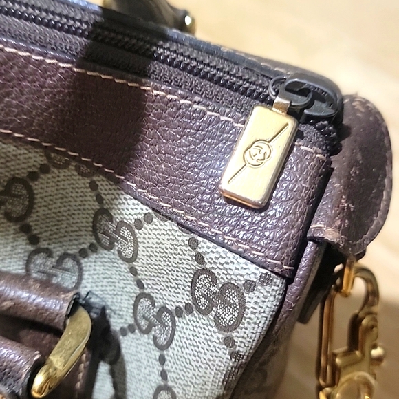 💯 Authentic Gucci Sherry Line Boston Bag - Picture 8 of 16